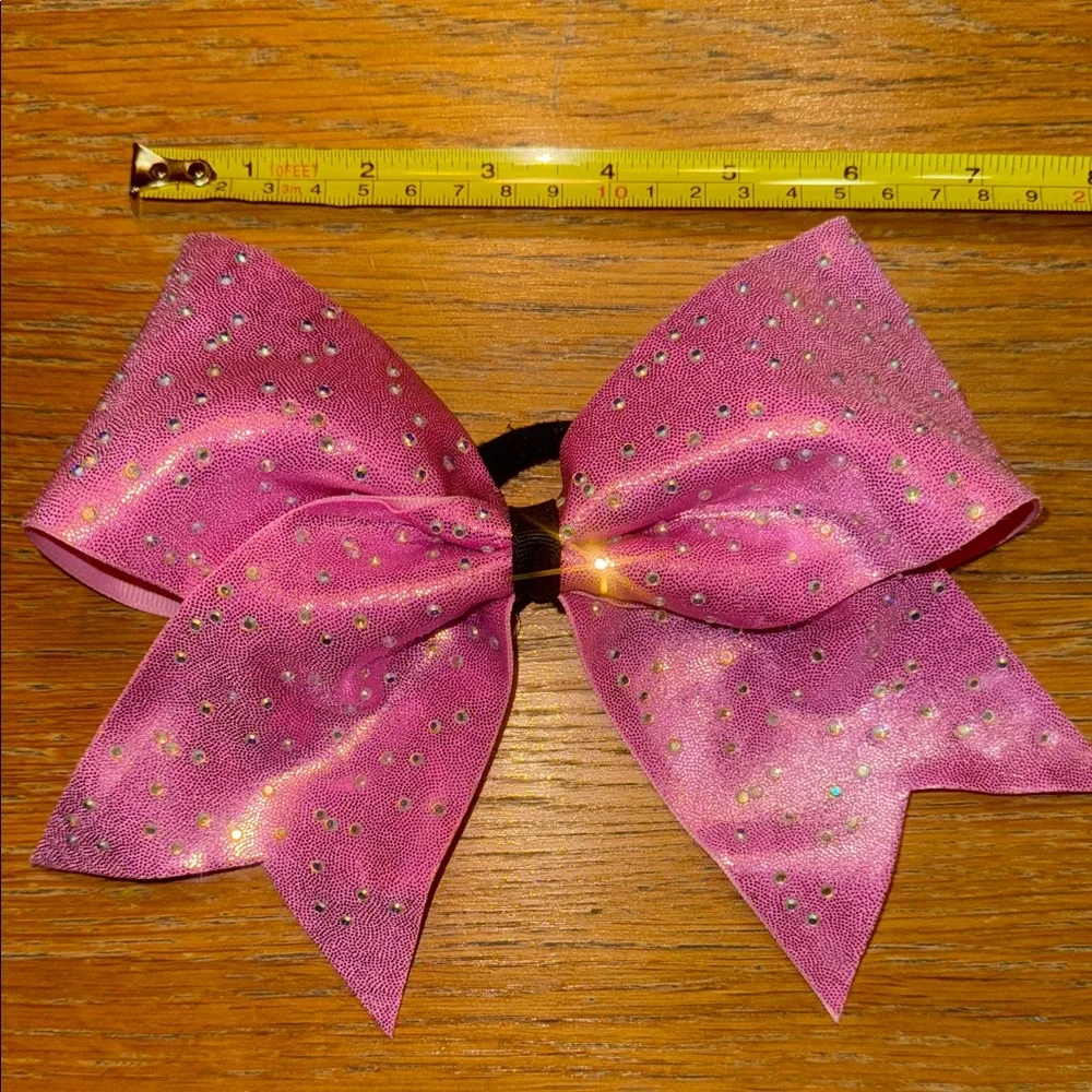 Pink Glitter Bow